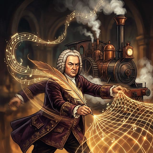 Mnemonic scene for 1721: Bach completes the Brandenburg Concertos